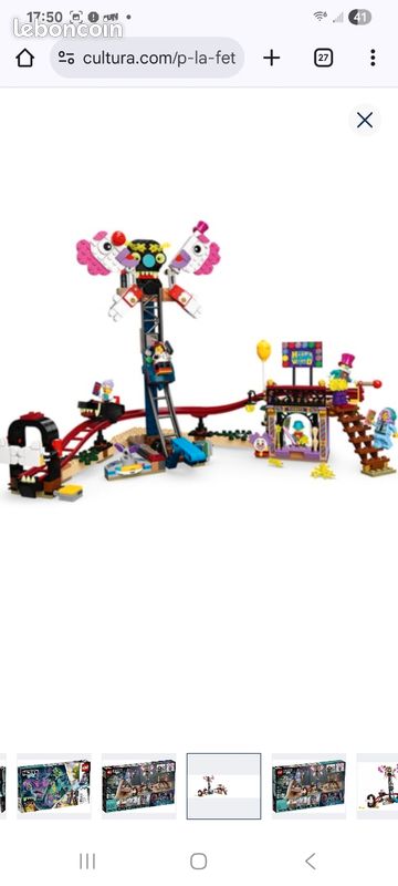 Lego Haunted Fairground Luna Park Lego Hidden Side Fete Foraine