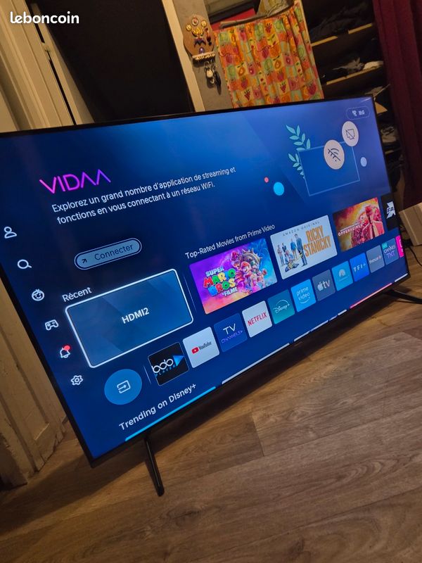 TV Hisense E7 PRO – 55" QLED 4K 144 Hz – Sous garantie 🔥 (image 1)