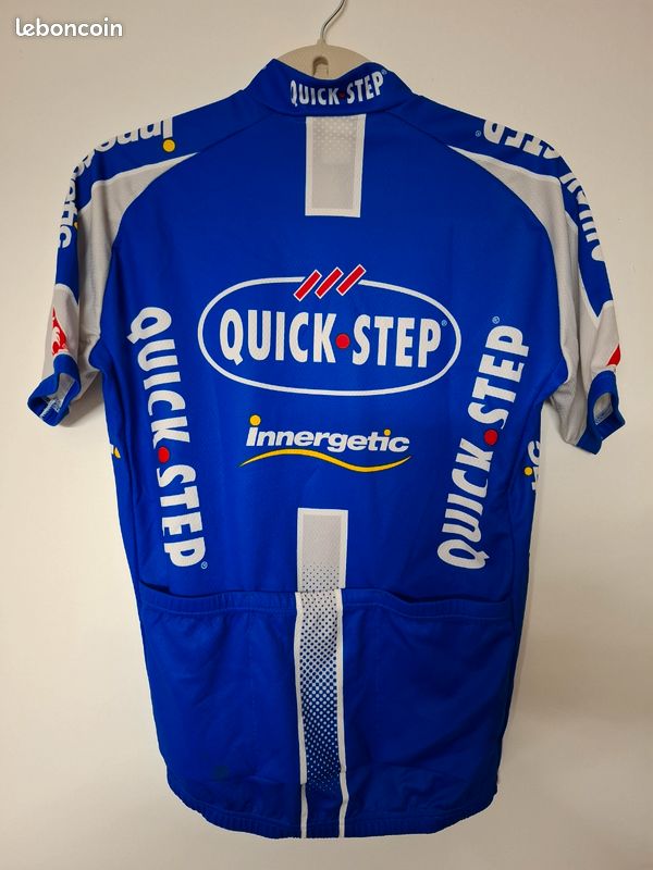 Maillot vélo hiver équipe pro QUICK STEP 2022