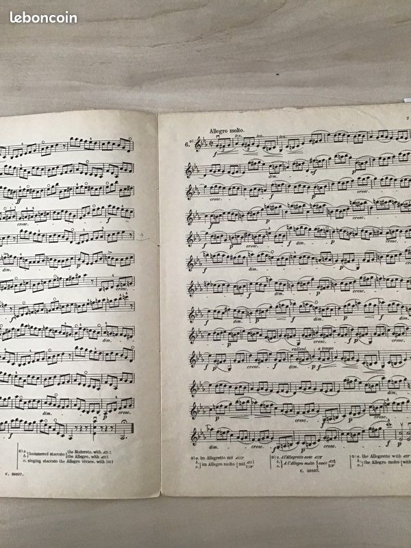 36 études pour violon - H.E Kayser - Editions Cranz n3 (image 4)