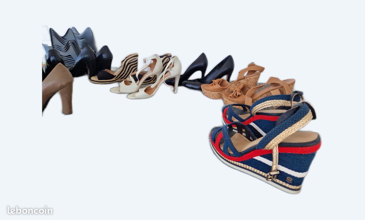 Lot de 8 paires de chaussures (image 1)
