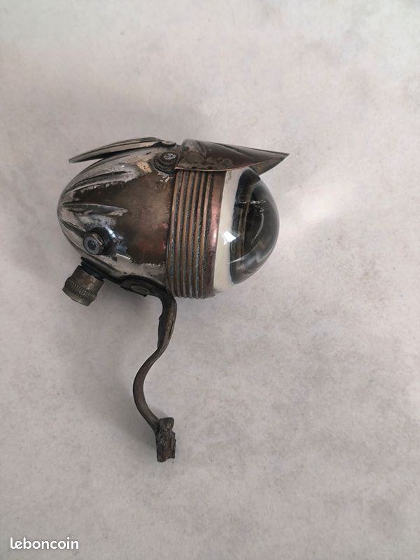 ANCIEN PHARE POUR VÉLO ANCIEN ( verre Ok ) VÉLO ANCIEN old bike