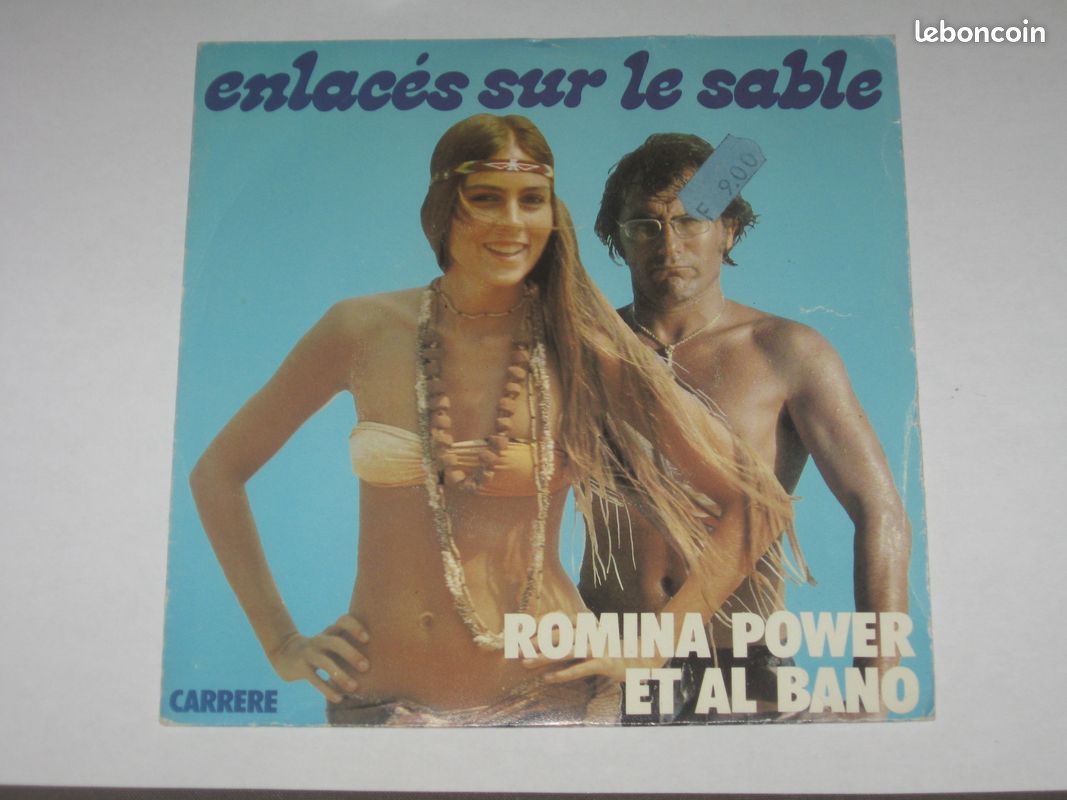 Romina Power Et Al Bano – Enlacés Sur Le Sable 45T (image 1)