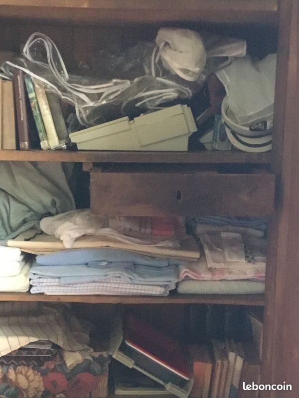 ANCIENNE ARMOIRE EN BOIS (a) (image 3)