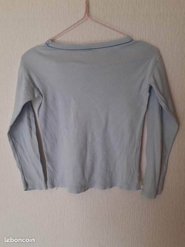 Maillot de corps bleu 8 ans (image 2)