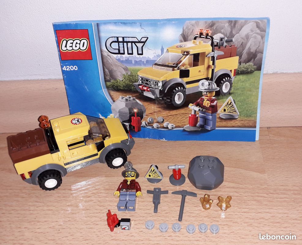 LEGO City - 4200 - Le 4x4 de la mine (image 1)