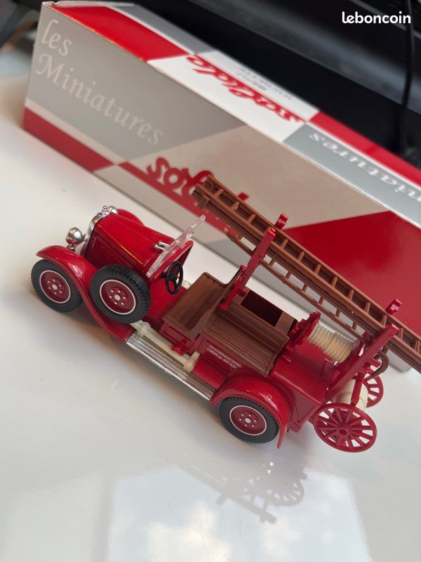 Citroën C4 1930 Pompier de Lyon Dubray 1/43