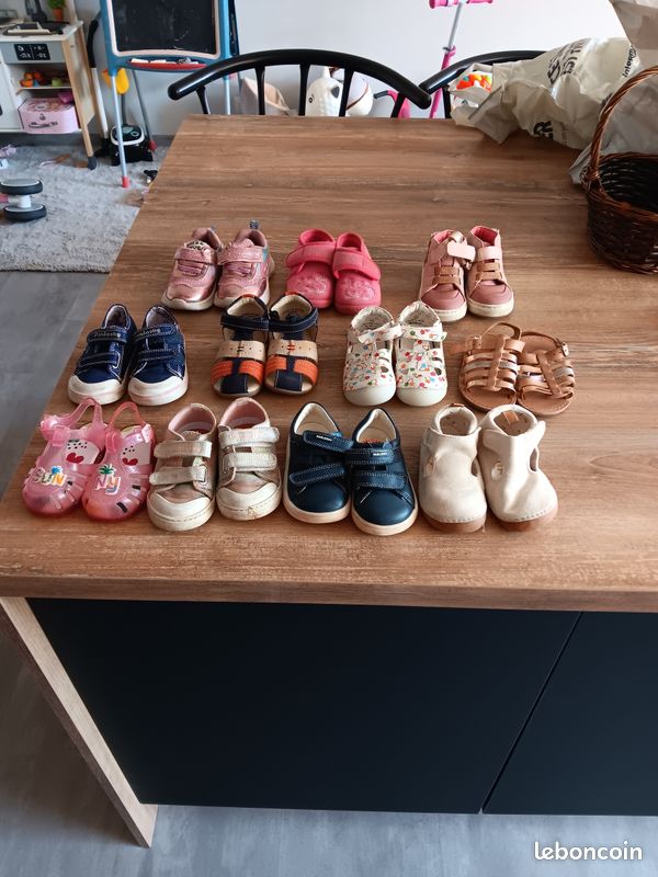 Leboncoin Sandale 22 Garcon Chaussure Enfant Taille 22 Lot De 11