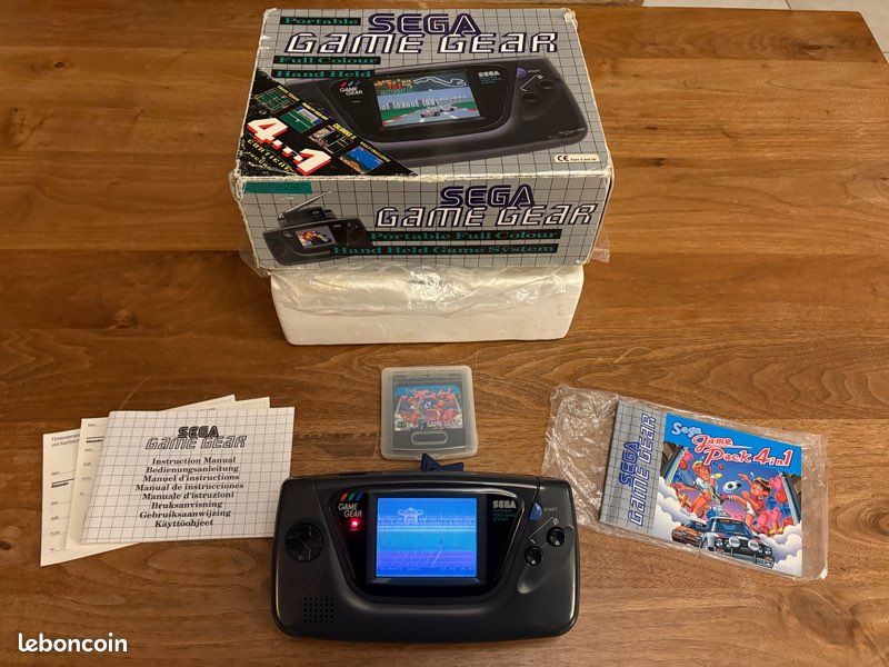 Sega Game Gear Vintage avec jeu - Rétro Gaming! (D'occasion) à Corin-de