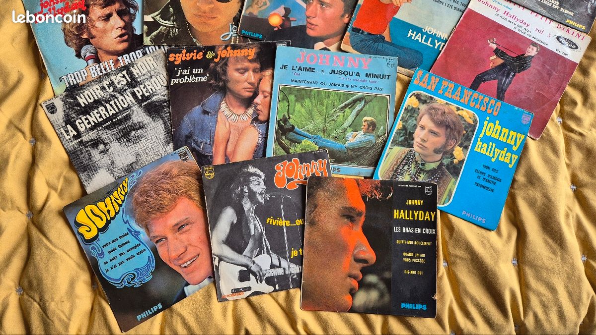 Johnny Hallyday 45 tours (image 2)