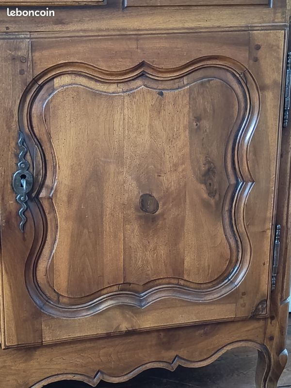 Buffet en bois vernis (image 7)