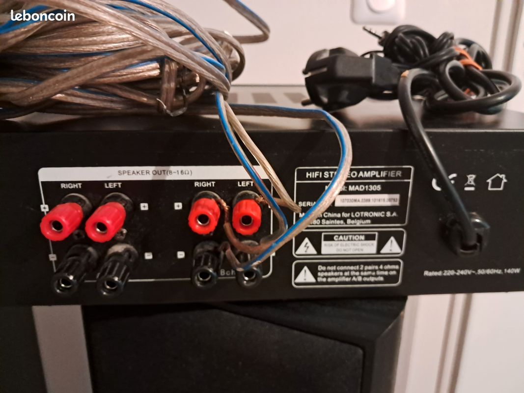Ampli et enceintes Madison/ Magnat (image 2)
