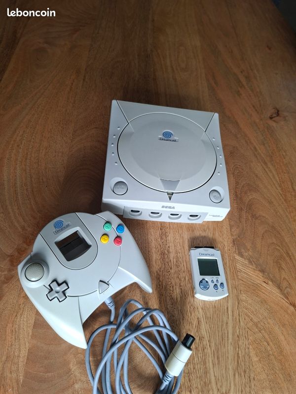 Console Sega Dreamcast PAL Modifiée - GDemu 512Go + Pico PSU + 500 Jeux