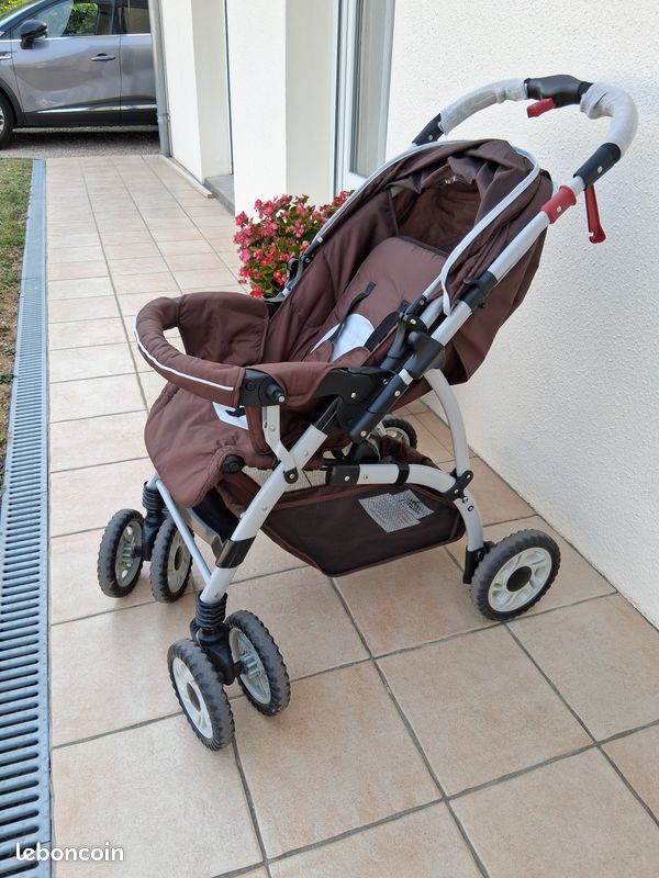 Poussette BAMBISOL avec guidon réversible Équipement bébé