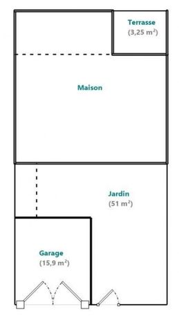 Maison a vendre  - 4 pièce(s) - 79 m2 - Surfyn