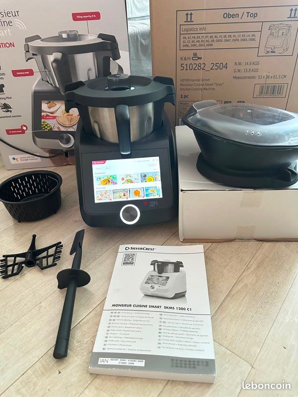 Robot Monsieur cuisine smart noir (image 1)