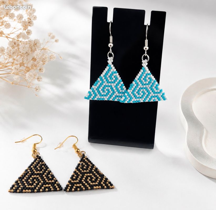 Boucles d'oreilles Miyuki (image 1)
