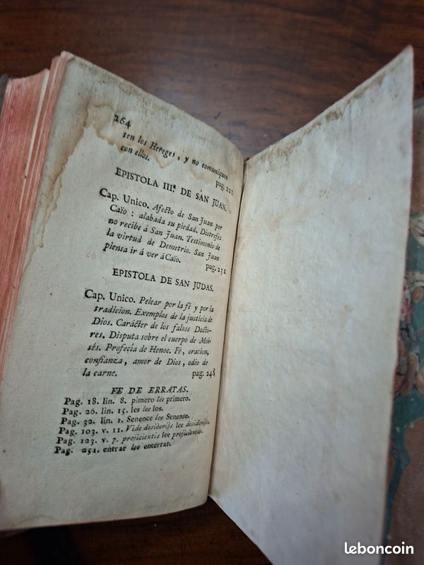 Rare 1787 – VERSION PARAFRÁSTICA DE LAS EPÍSTOLAS CANÓNICAS – RICARDO VALSALOBRE – MADRID (image 14)