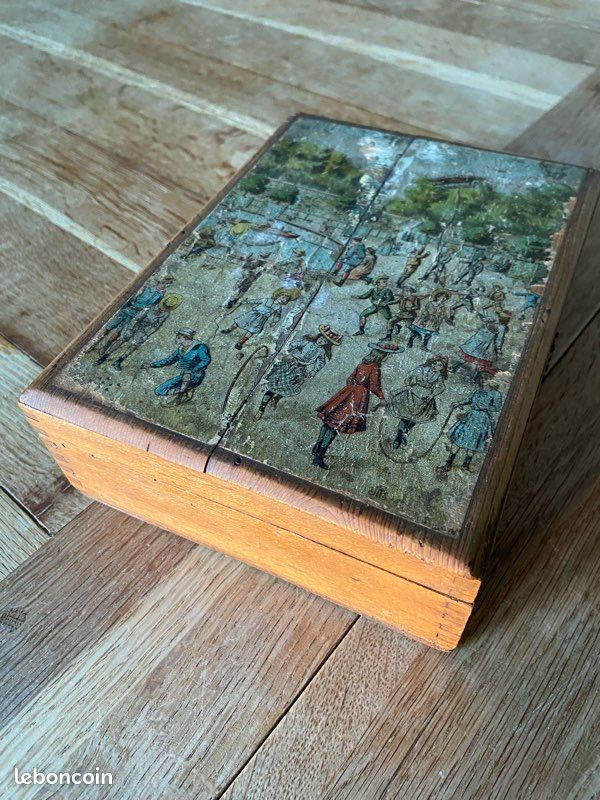 ANCIEN JEU EN bois chalet suisse Jeujura de 1962 TBE Livraison