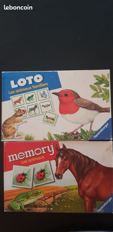 Loto + memory animaux (image 1)