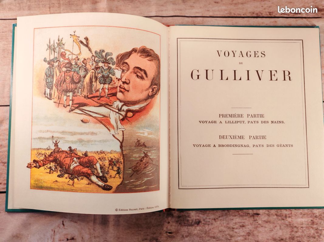 Ouvrage, Voyages de Gulliver (image 3)