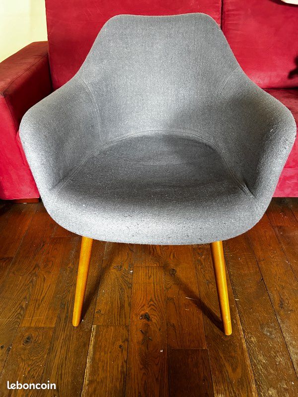 Chaise / Fauteuil pieds en bois (image 4)