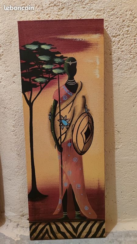 Toile tableau déco afrique (image 2)