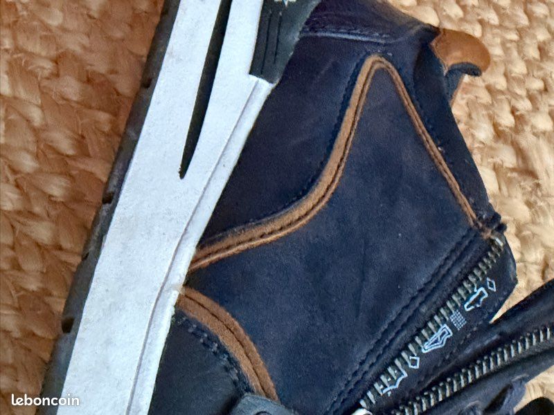 Basket taille 37 mustang, cuir,et toile (image 9)