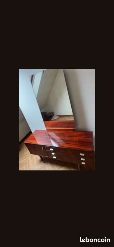 Meuble miroir ancien (image 2)