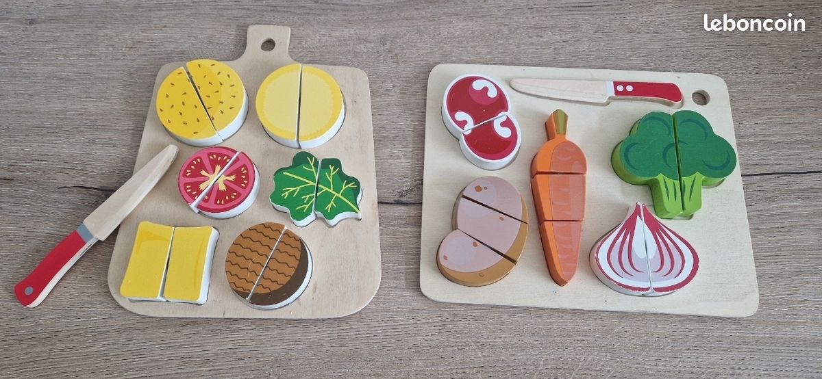 Lot planches de légumes à découper (image 1)
