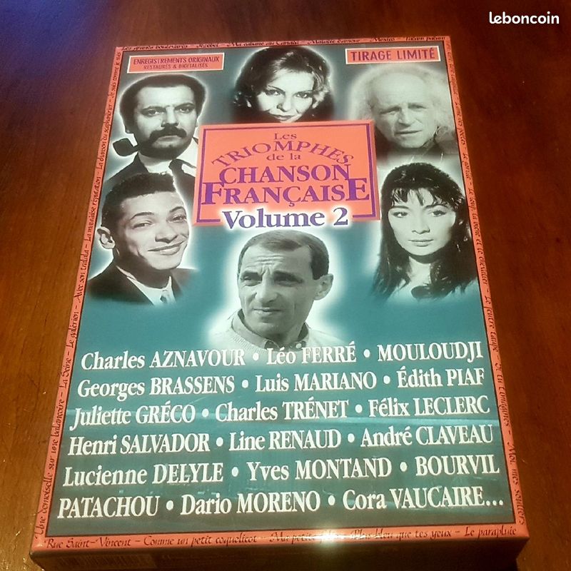 Chanson française coffret 20 cd (image 1)