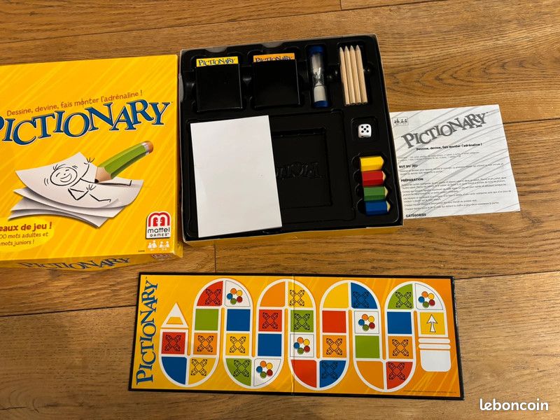 Jeu Pictionary Mattel (image 2)