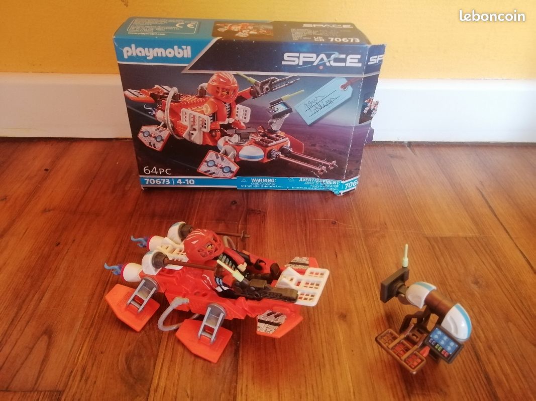 Pilote et sa navette rapide playmobil 70673 (image 1)