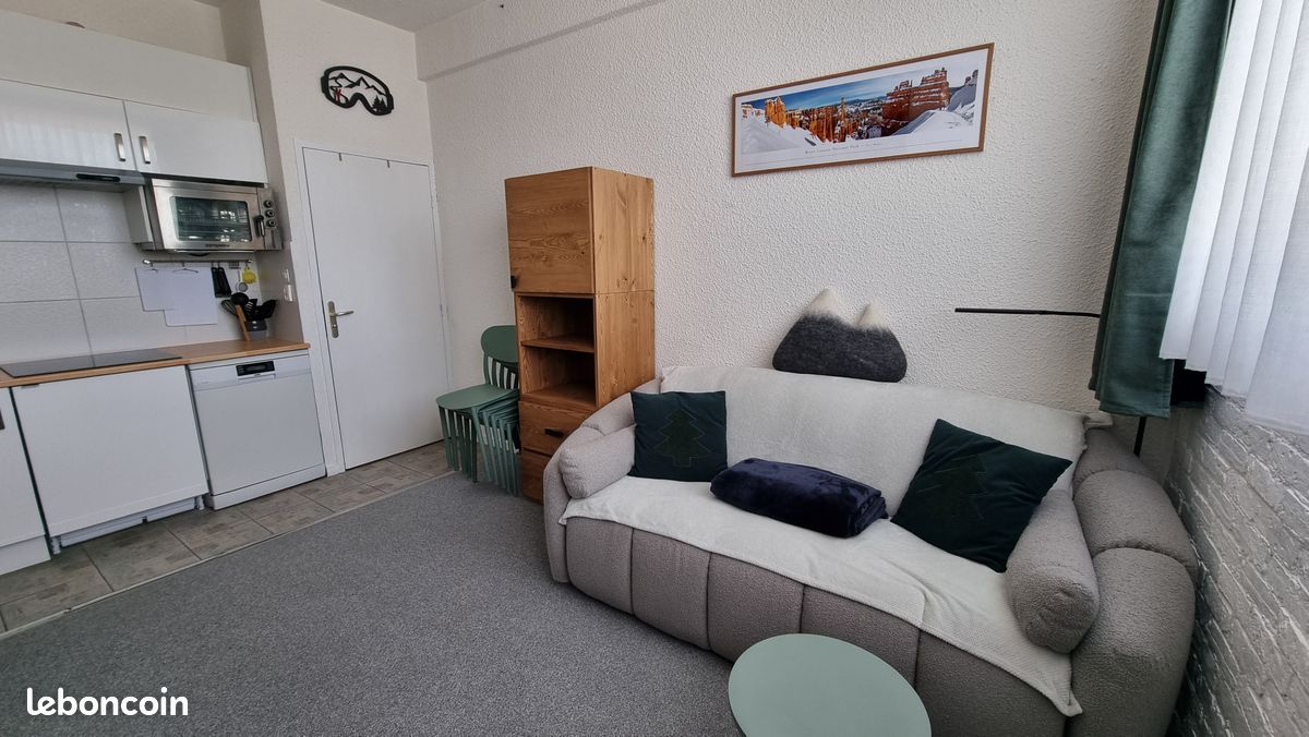 Studio cabine 29m² pour 4 pers. La Plagne Aime 2000 - aux pieds des pistes dans le Paquebot des Neiges (image 5)