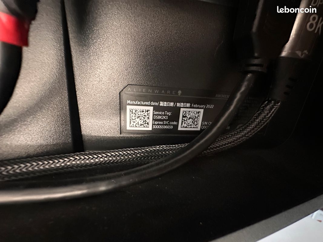 Alienware Ultrawide QD OLED AW3423DW 34 pouces (image 4)