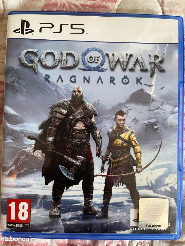 Lot de 2 jeux : god of war ps4 + god of war ragnarok ps5 (image 2)