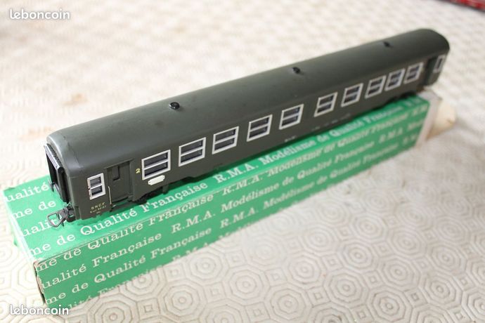 Lot de 6 wagons RMA avec boite HO - Modélisme