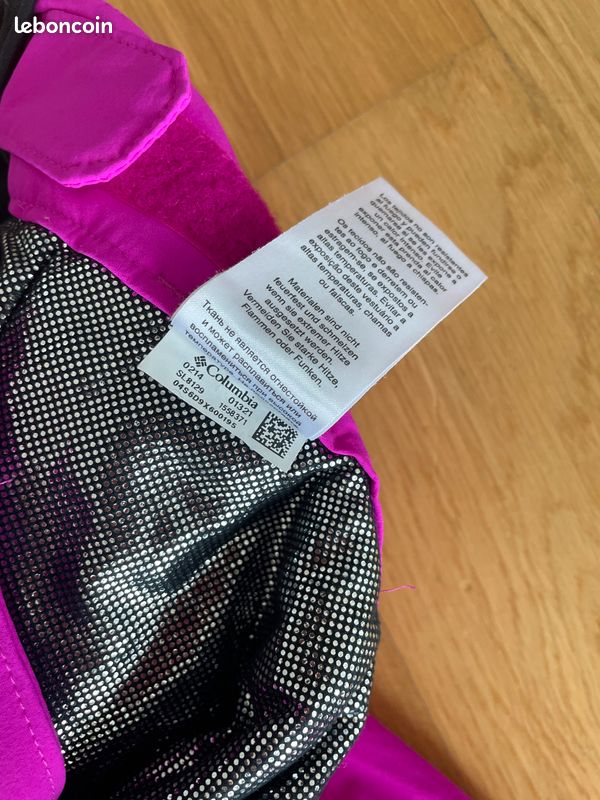 Pantalon de ski rose Columbia Omni-Heat - M (image 7)