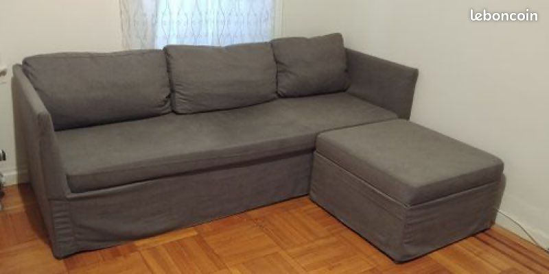 Canapé Brathult IKEA avec housse supplémentaire neuve (image 3)