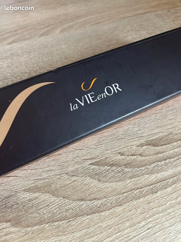 Bracelet en argent la vie en or (image 5)