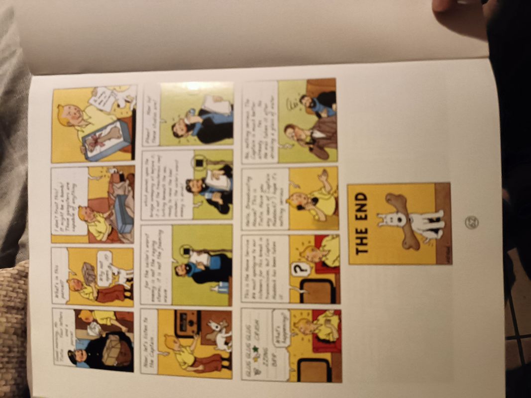 Tintin en anglais . Le crabe aux pinces d'or - Livres
