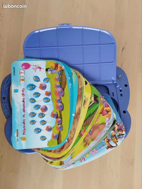 Ordinateur éducatif VTech Winnie L'Ourson - Enfant Jusqu'à 3 Ans - Jeu Interactif