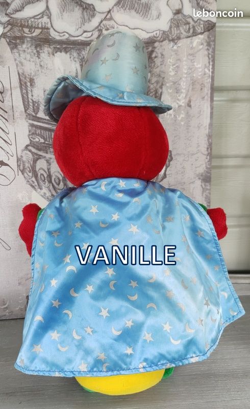 Peluche Zébulon Jemini Polux - Le Manège Enchanté 2004 - 35 Cm Vintage