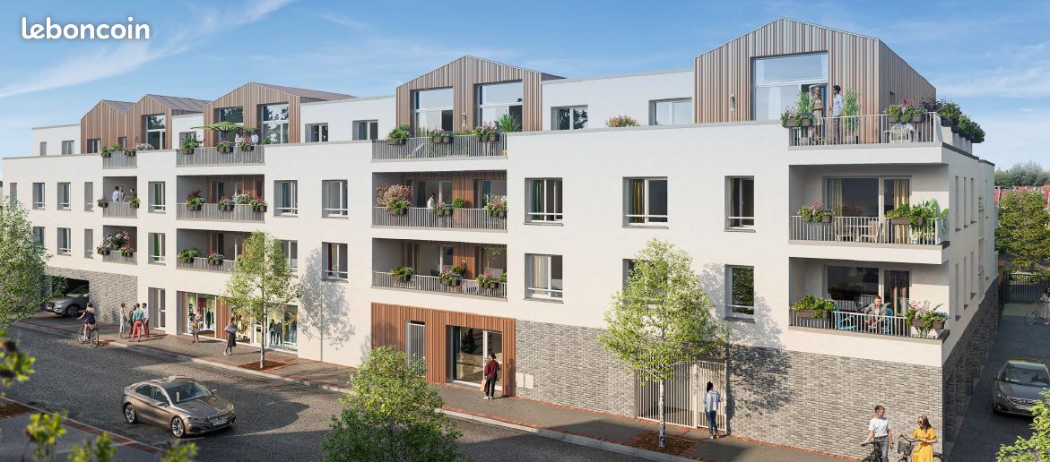 Appartement 2 pièces 45 m² · à Croix · 45 m² · 735 €/mois