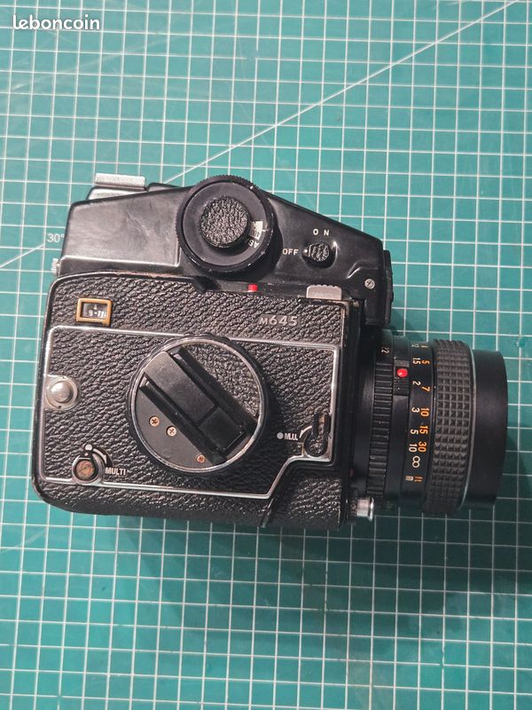 N MINT ] Appareil photo argentique moyen format Mamiya M645