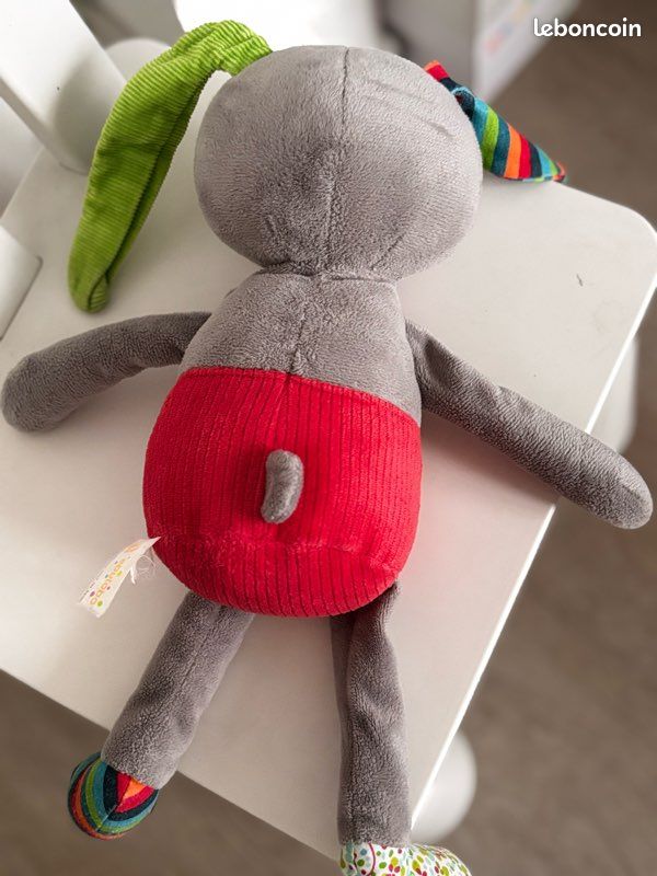 Lot de 3 peluches / doudous (Kaloo, Ebulobo, Tiny Love) - Très bon état (image 5)