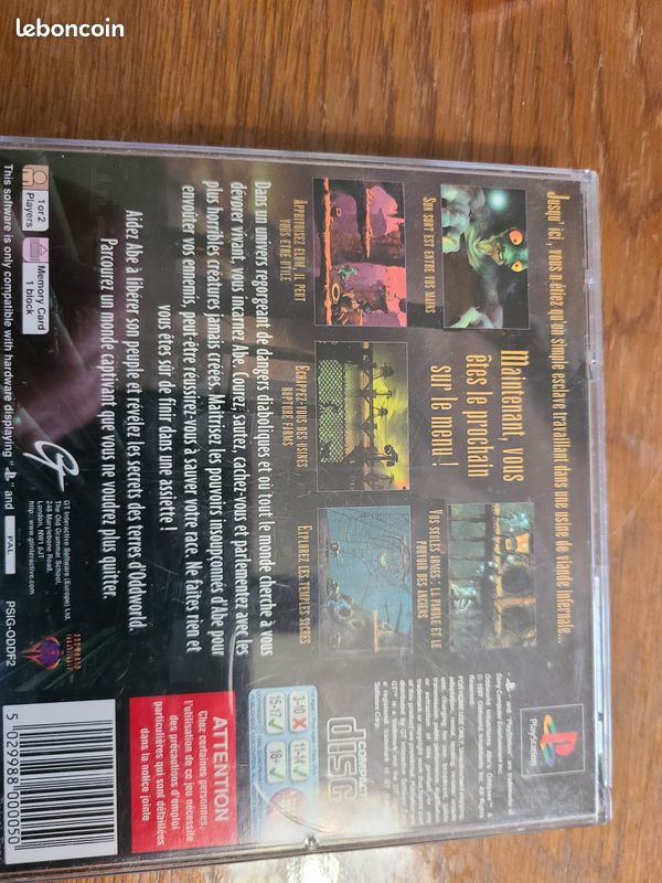 Oddworld l Oddysee d abe ps1 (image 2)