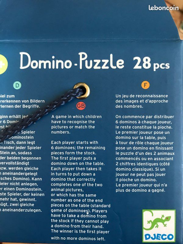 Dominos des animaux Djeco (image 3)