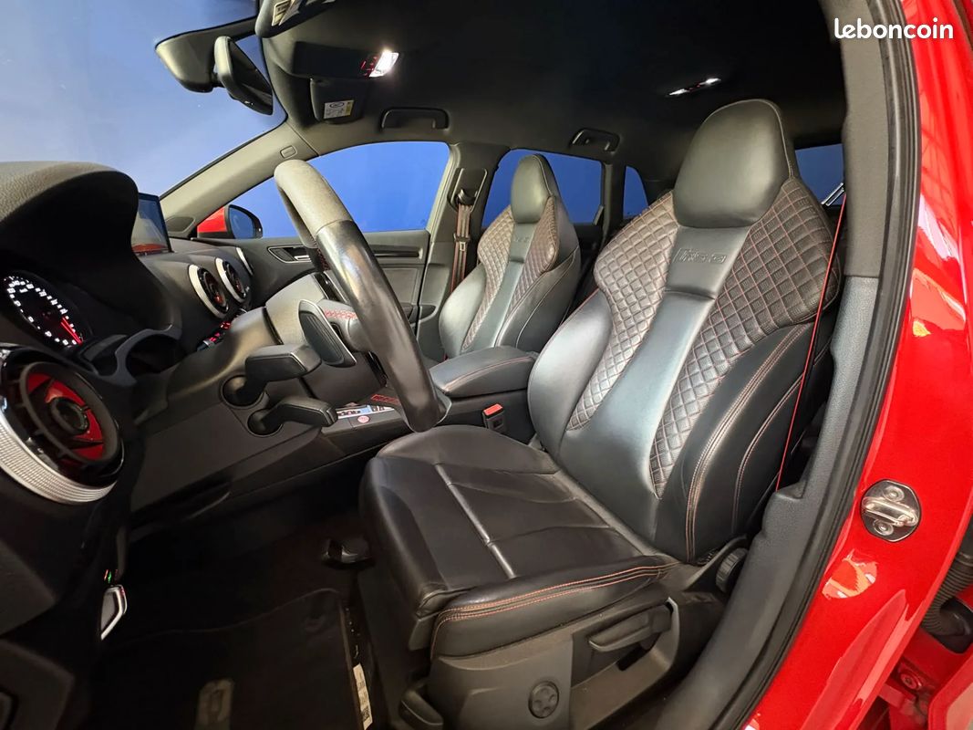 AUDI RS3 Sportback 2.5 TFSI 8V1 367ch - Garantie - Echappement Sport RS, Magnetic Ride, Sièges RS chauffants, Bang à Olufsen - (image 9)