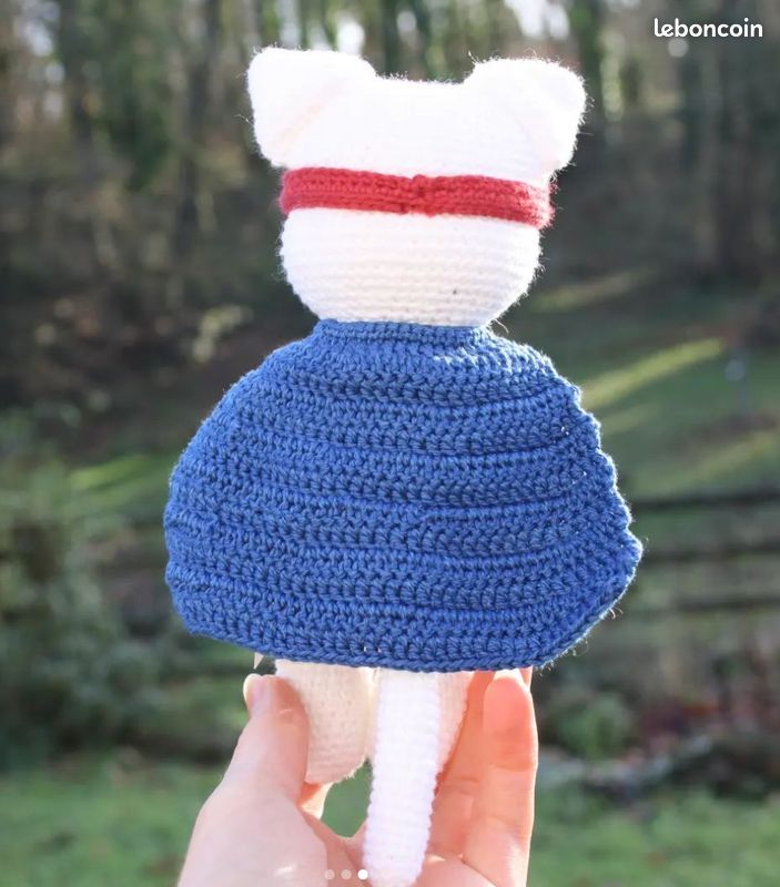 Peluche chat crochet (image 3)